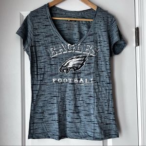 NFL Philadelphia Eagles Football Womens Tshirt size large